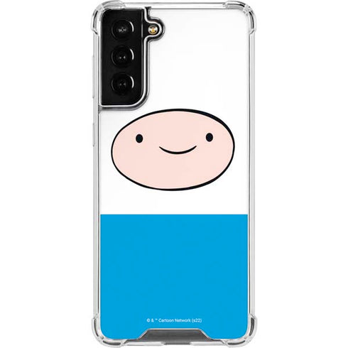 Adult Swim Adventure Time Finn Mertens Galaxy S21 FE Clear Case